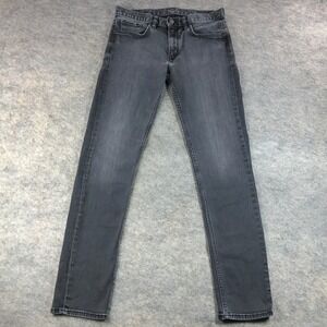 Banana Republic Mens Traveler Gray Washwell Slim Fit Jeans Size 31x33